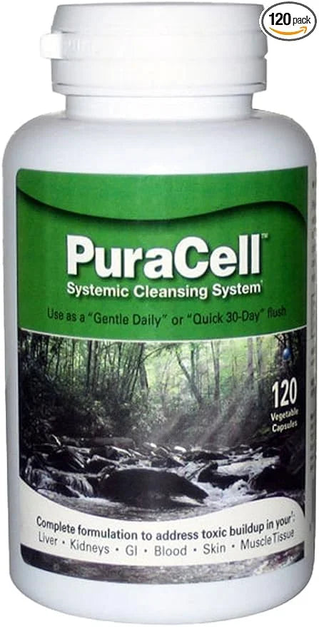 PuraCell Detox Maximum Strength Cleanse Supplement (120 Count)