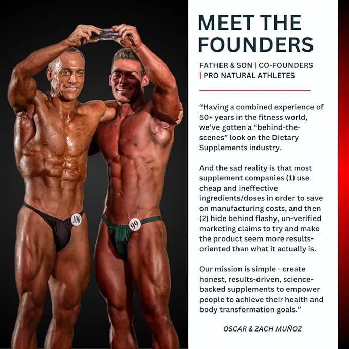 UNALTERED Muscle Builder for Men - Supports Muscle Growth, Size, Strength - Natural Muscle Building Supplement & Energy Bo...