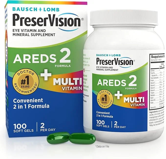 PreserVision AREDS 2 + Multivitamin 2-in-1 100 Count