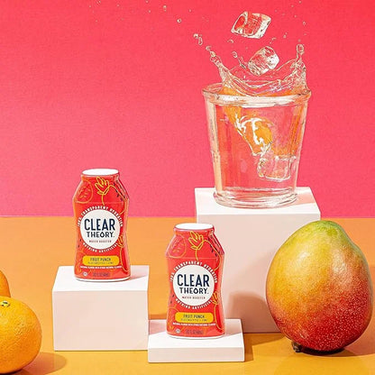 Clear Theory Water Flavoring Drops with Electrolytes, Water Enhancer Liquid Flavored Water Drink Mix, Hydration for Kids, ...