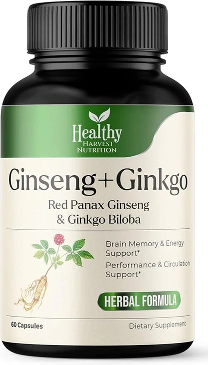 Ginkgo Biloba & Ginseng 60 Capsules