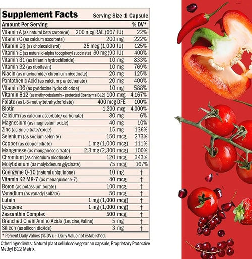 ANDREW LESSMAN Essential-1 Multivitamin 1000 IU D3 30 30 Small 100 mcg B12. CoQ10 CoQ10 Lutein