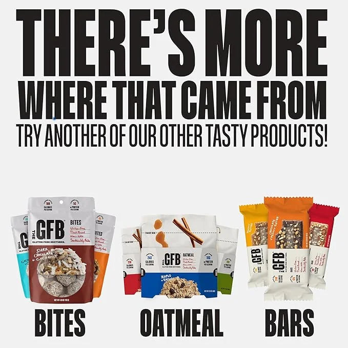 The GFB Dark Chocolate Hazelnut Protein Bites - Gluten Free, Plant Based, Non GMO, Sustainably Made – Ridiculously Tasty, ...