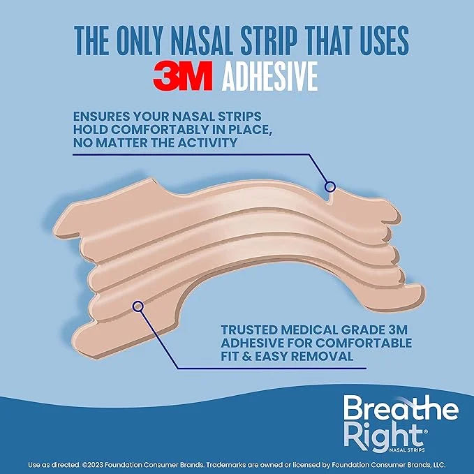 Breathe Right Nasal Strips Lavender Scent 26ct (packaging