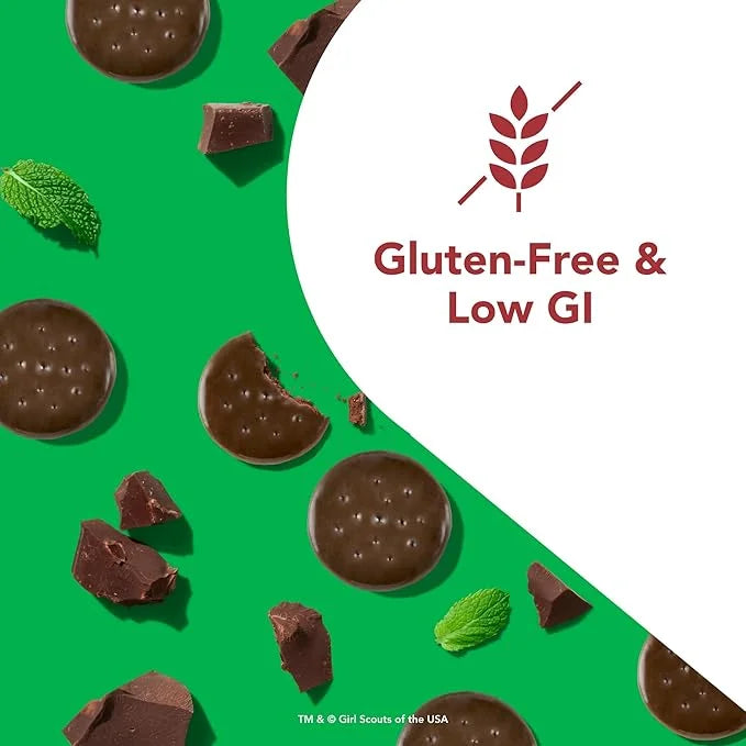 think! Protein Bars, High Protein Snacks, Gluten Free, Kosher Friendly, Girl Scouts Thin Mint, Nutrition Bars, 2.1 Oz per ...