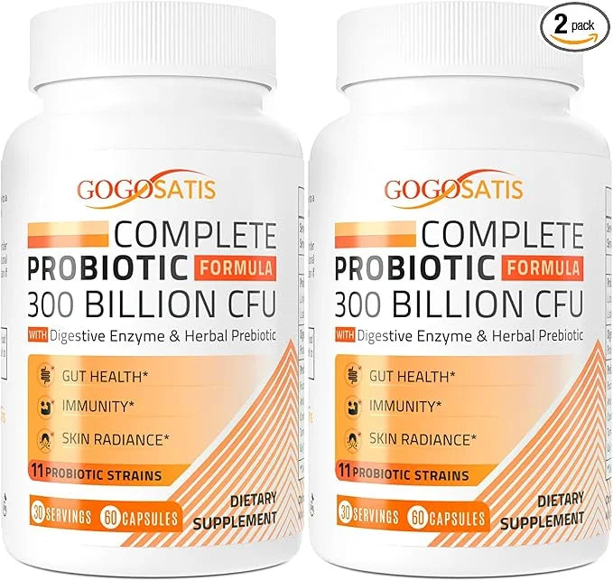Probiotics for Women & Men, 300 11 Strains, 120 Capsules