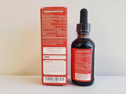 NutraChamps Vitamin B Complex Liquid Drops | B Vitamins Complex Supplement with B1, B2, B3, B6, B7, B9 & Methyl B12 Drops ...