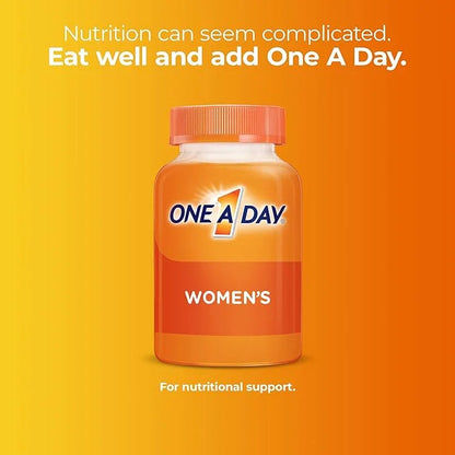One A Day Women’s Multivitamin, Supplement B12, Biotin, 250 count