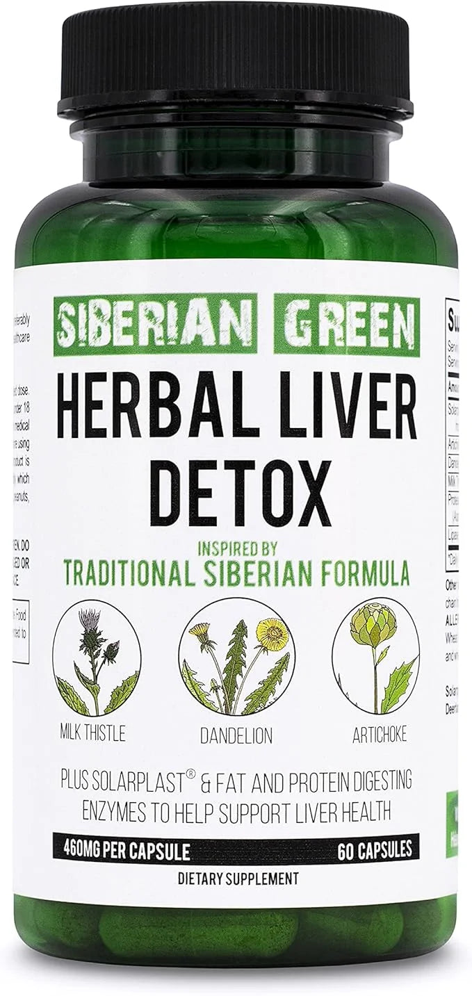 Herbal Liver Detox with Milk Thistle 60 Capsules