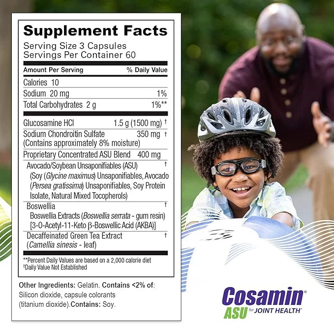 Nutramax Cosamin® ASU Joint Health Supplement 180 Capsules