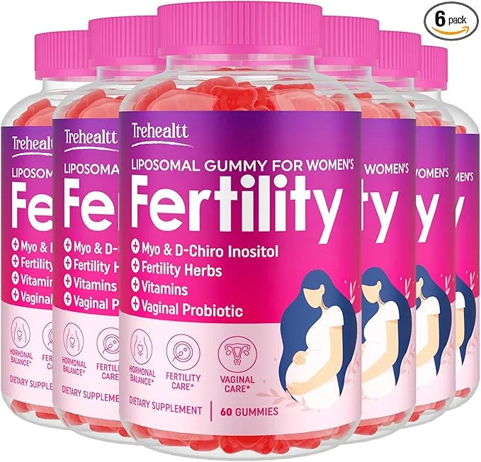 Fertility Supplements for Women, Prenatal Vitamins with Myo-Inositol & D-Chiro Inositol, Folate, Herbs, for Hormonal Balan...
