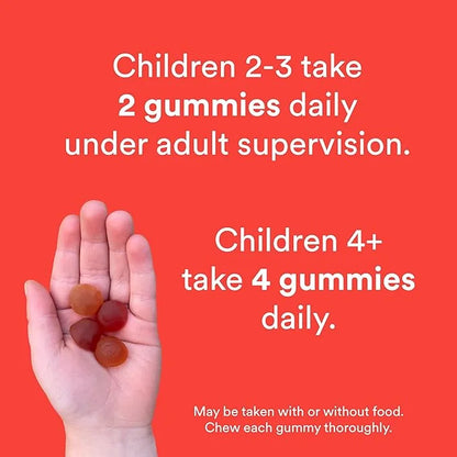 SmartyPants Organic Kids & Toddler Multivitamin 3 (ALA), D3, C, B12, B6, B6, Vitamin K2 & 180 Count