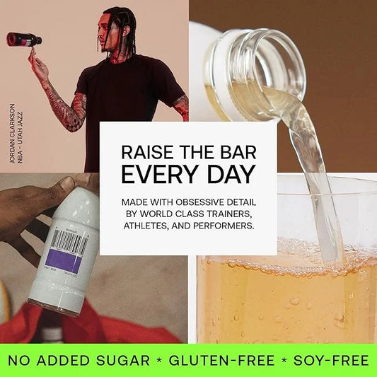 Barcode Premium Sports Hydration Drink - No Added Sugars, Lemon Lime, 12 Pack - No Added Sugar - Plant-Based Beverage - Ad...