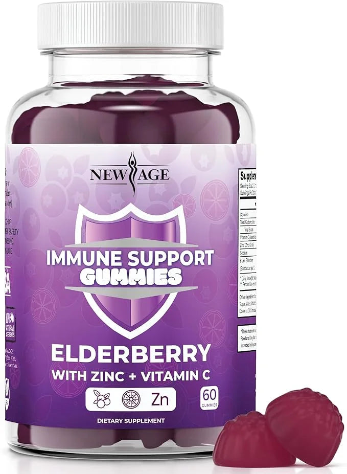 NEW AGE Immune System Support Gummies 60 Gummies)