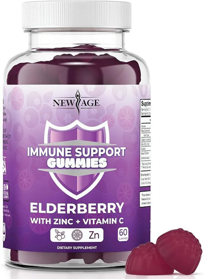 NEW AGE Immune System Support Gummies 60 Gummies)