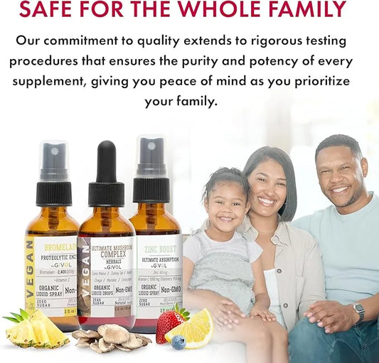 Digestive Harmony Bundle Liquid Vitamin Trio 2 Fl 240 Days