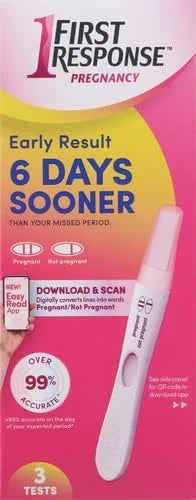 First Response Early Result Pregnancy Test, 3 Count(Pack 1)(Packaging &