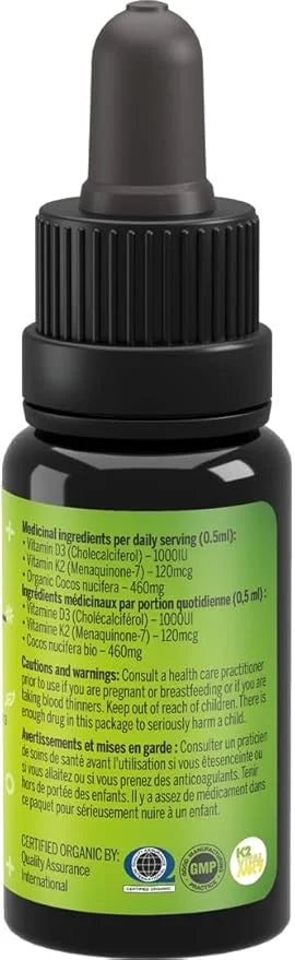 ACTIVATION Liquid Vitamin D3K2 Products, 1 Month Supply K2 D3 Vitamin Supplement in MCT Oil, D3K2 Vitamins and Minerals, D...