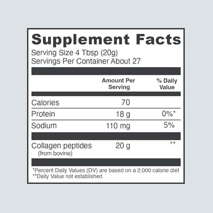 Vital Proteins Collagen Peptides Powder, Promotes 19.3 OZ