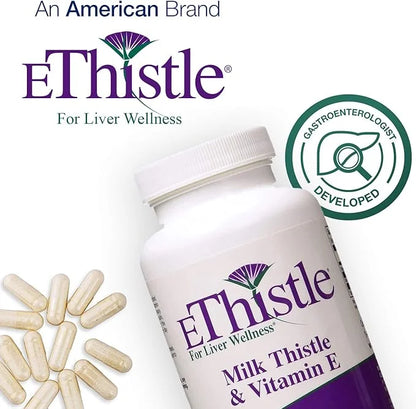 Liver Wellness Dietary Supplement, Milk Thistle 180 Count 2)