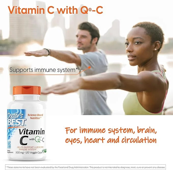 Doctor's Best Best Vitamin C 500mg, 120 Count