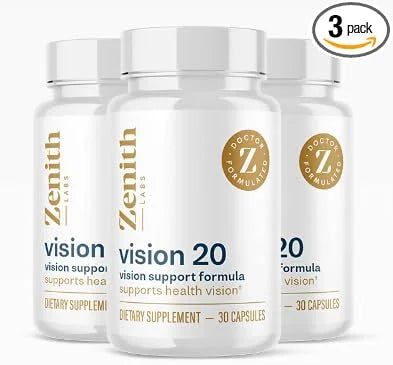Zenith Labs Vision 20 Lutein & Zeaxanthin 3 Pack