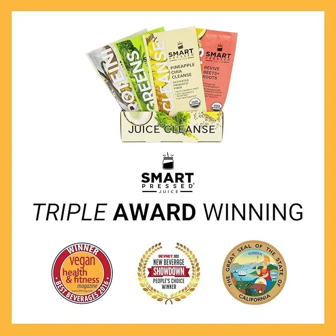 SMART Pressed Juice Immunity Wellness Drink with Organic Turmeric Curcumin Ginger Shot for Immune Support | Apple Cider Vi...