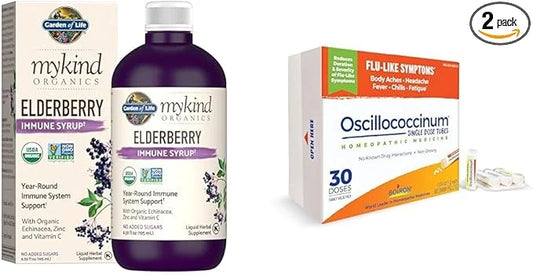 Garden of Life Organics Plant-Based Elderberry 6.59 fl (195 Ml)
