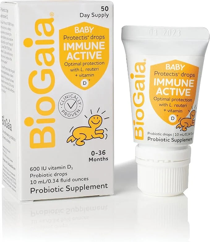 BioGaia Immune Active Baby Probiotic Drops 0-36 Months 50 Day