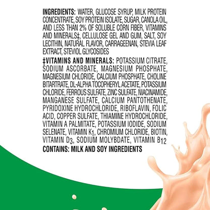BOOST High Protein with Fiber Ready to Drink Complete Nutritional Drink, Very Vanilla, 8 fl oz Bottle, 24 Pack - Product I...