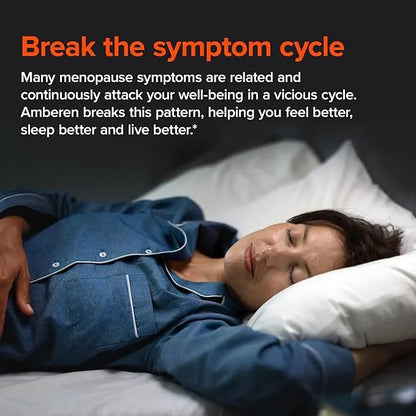 Amberen: Safe Multi-Symptom Menopause Relief. Clinically Shown to Relieve 12 Menopause Symptoms: Hot Flashes, Night Sweats...