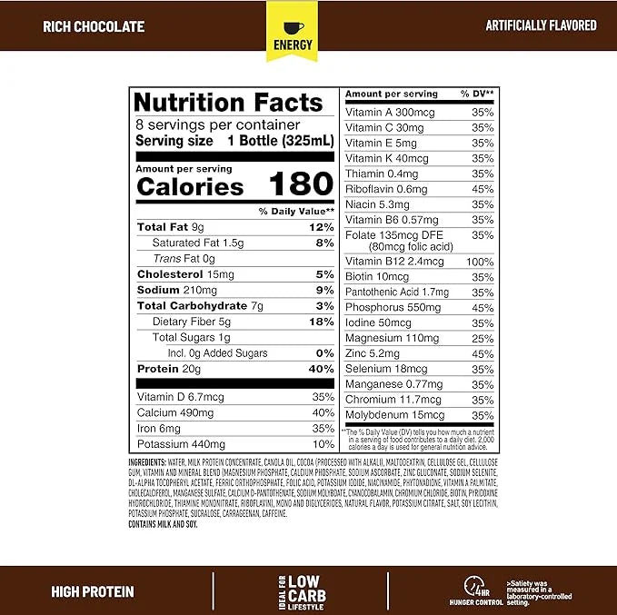 SlimFast Advanced Energy 11 Fl. 12 Count