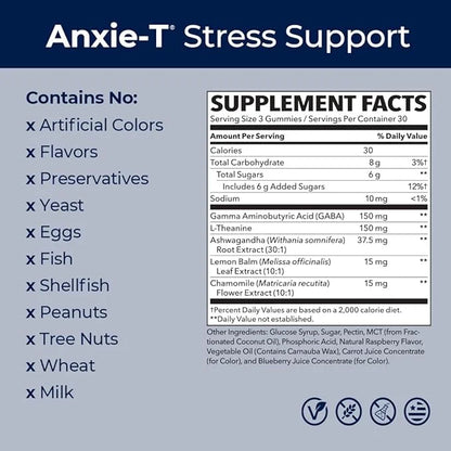 Anxie-T - Stress Relief Gummy - 90 Gummies