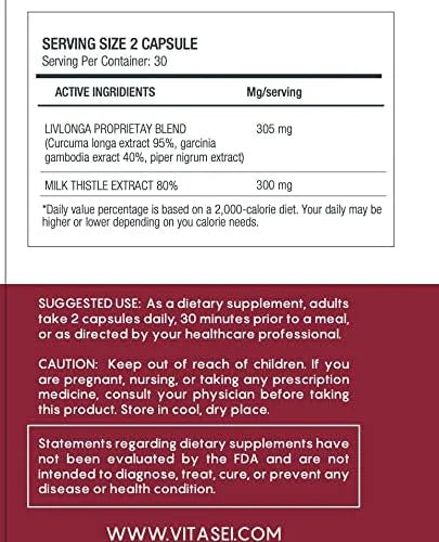 Liver Cleanse Detox & Repair, Liver C3, Support 60 Capsule 2)