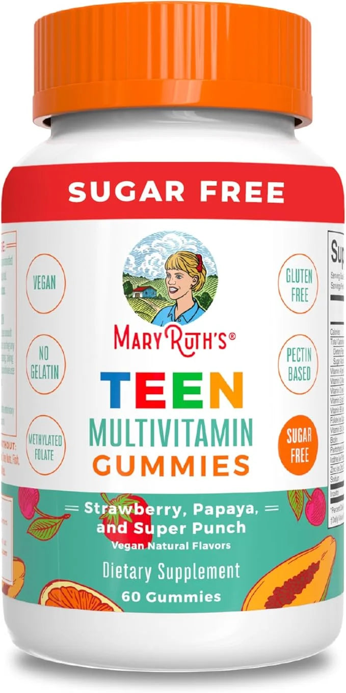 MaryRuth Organics Multivitamin for Teens 13+ | 60 Count