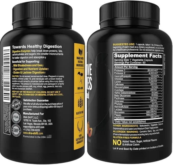 Digestive Enzymes for Men and Women 60 CT