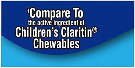 Ohm Children’s Chewable Tablets, Dye Free, 24h Antihistamine, 5mg, 30 30 Tablets (30 Count)
