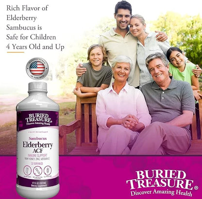 Buried Treasure Elderberry ACF with 4,000 16 oz