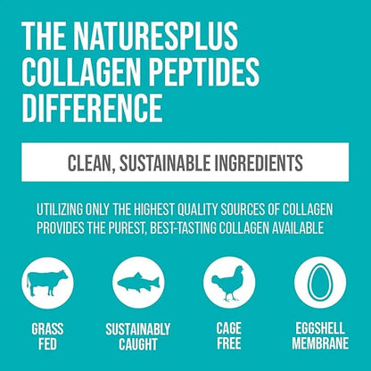Natures Plus Collagen Peptides 20 Stick 20 Servings