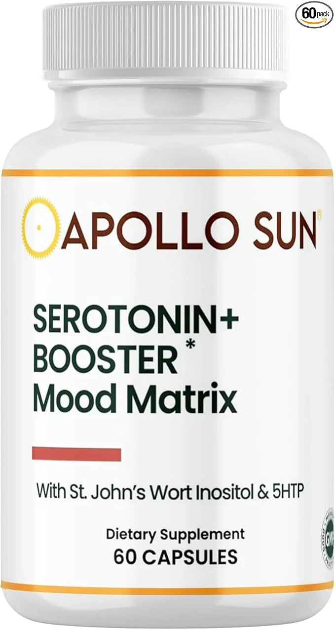 Serotonin+Booster Mood Support Matrix 5HTP Dietary 60 Count