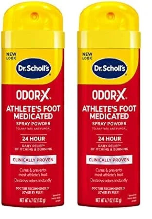 Dr. Scholl's Athlete's Foot Medicated Spray 4.7 oz 24-Hour Daily 2)