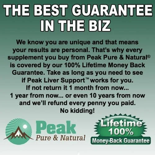 Peak Pure & Natural Peak Liver 90 Capsules