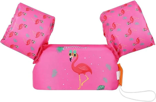 Moko Toddler Swim Vest for Kids, 20-50 lbs/22-66 lbs Clearance Swim Arm Band Cartoon Swimming Wings Pool Float Vests Sleev...