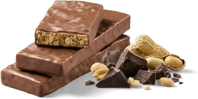 think! Protein Bars with Chicory Root for Fiber, Digestive Support, Gluten Free with Whey Protein Isolate, Chunky Chocolat...