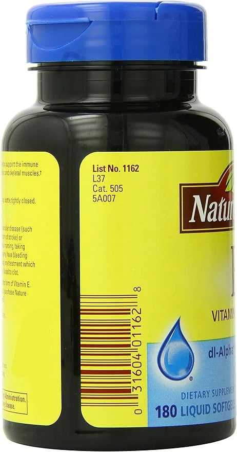 Nature Made Vitamin E 400IU, 180 2)