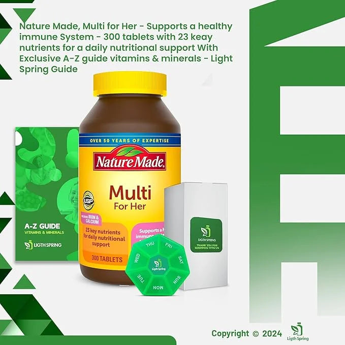 Women's Multivitamin Tablets, 300 Count (3 Items)