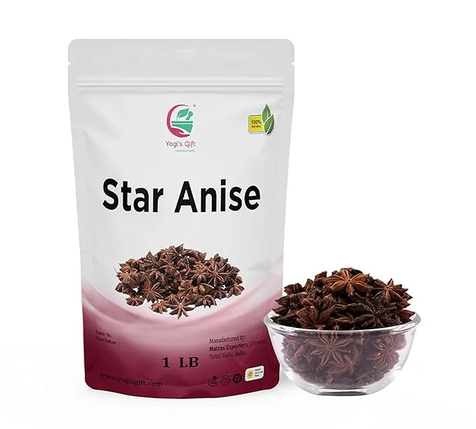 Star Anise Whole 16 Oz
