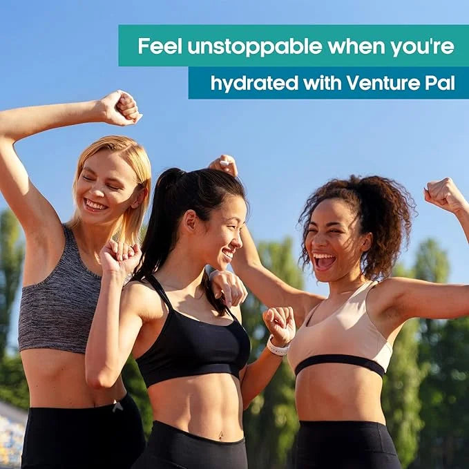 Venture Pal Sugar Free Electrolyte Powder Packets - Liquid Daily IV Drink Mix for Rapid Hydration & Party Recovery | 5 Vit...