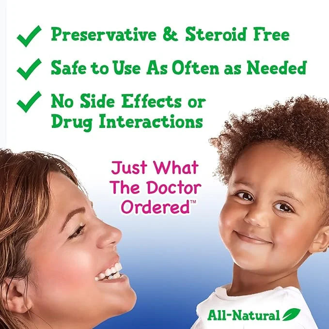 Sterile Saline Kids Nasal Spray, Ultra 4.5 Oz (2 Pack),