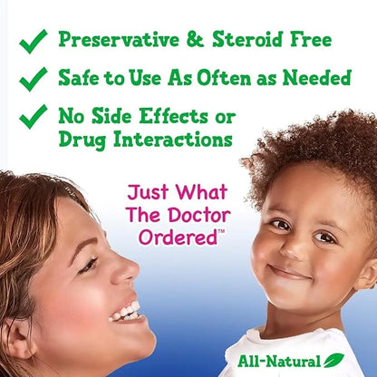 Sterile Saline Kids Nasal Spray, Ultra 4.5 Oz (2 Pack),